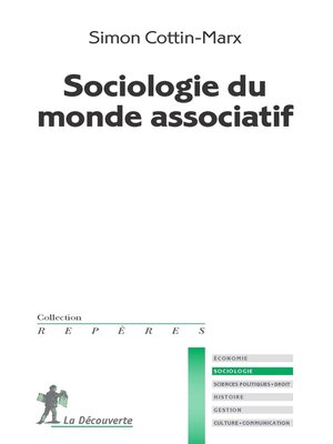 cover image of Sociologie du monde associatif